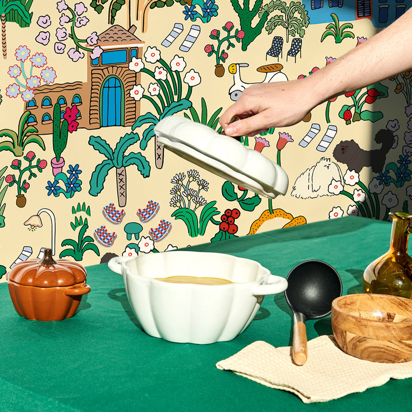 Tapete Minicoton von Le Feu