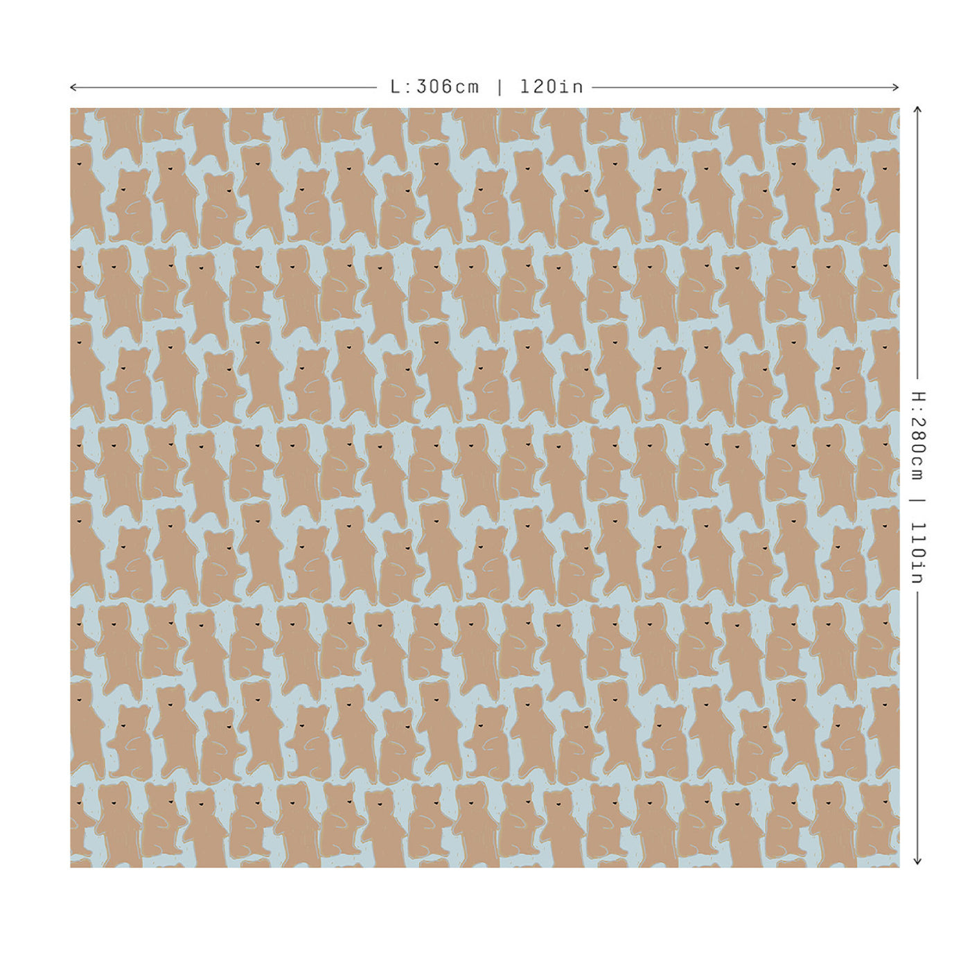 Papier Peint L'Ourson