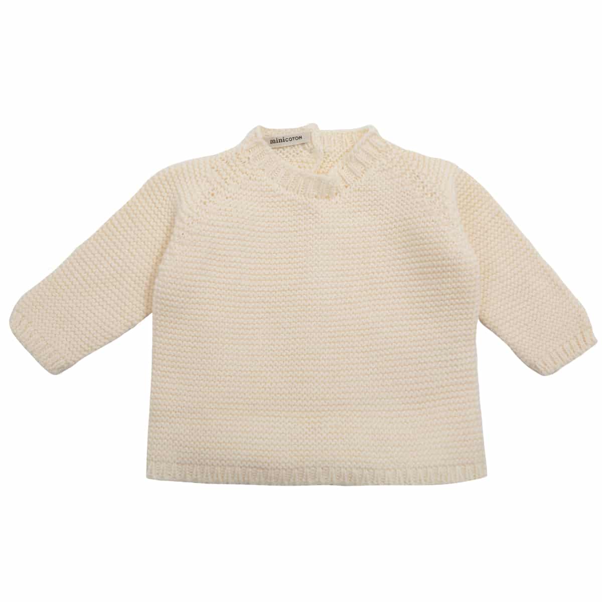 Pullover APRIL Ecru - Größe 3 (12 Monate)