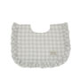 Babero Ruffle Vichy Nube