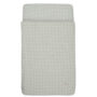 Saco Cuna 120x60cm Bambula Vichy Musgo - Solo fundas sin rellenos
