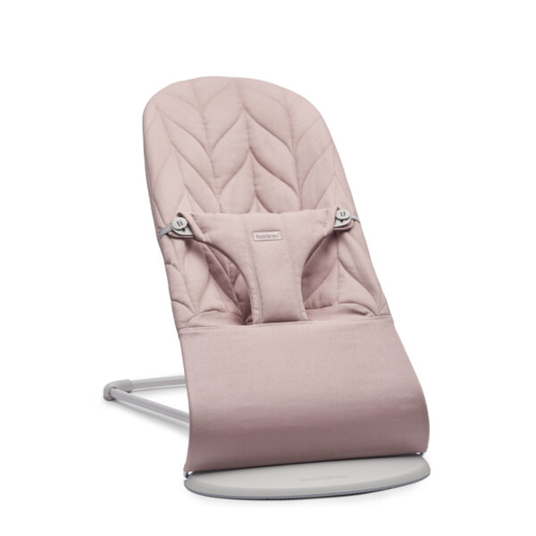 Beecozie - Funda Babybjorn de flores rosa con la bebe mas
