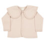 Top Botones Cuello Rosa