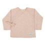 Top Cruzado Holey Rosa