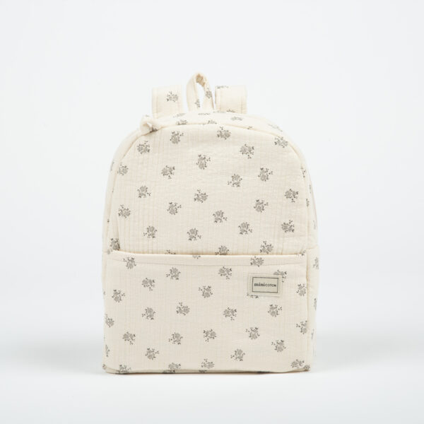 Pack mochila guardería+bolsa merienda - Diseño exclusivo Cotó Blanc