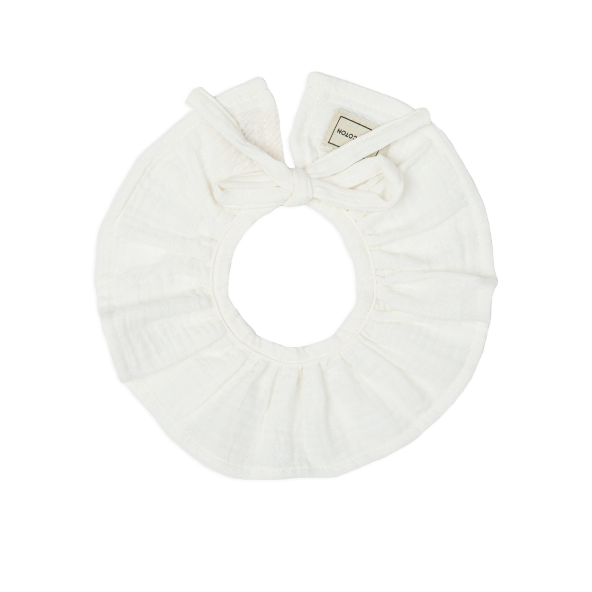 White Ruffle Collar - Minicoton