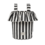 Basket Rayas - Black + White