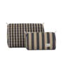 Set Neceser - Navy + Caramel