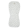 Colchoneta Flor Gris
