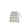 Bolsita Chupete Vichy Coton Blue Grey