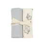Pack Muselinas Rabbit Ecru + Nube