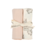 Pack Muselinas Rabbit Ecru + Petal