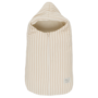 Saco Oval Rayas Nude - entretiempo