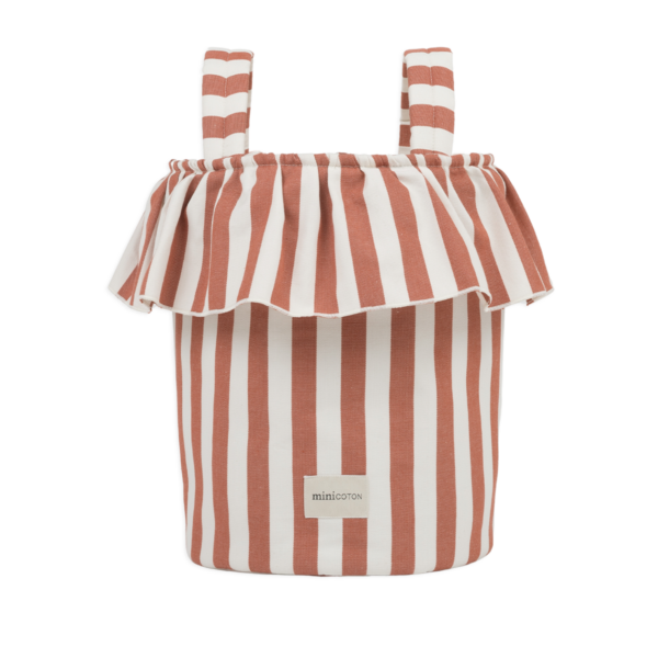 Basket Rayas - Red + Off White