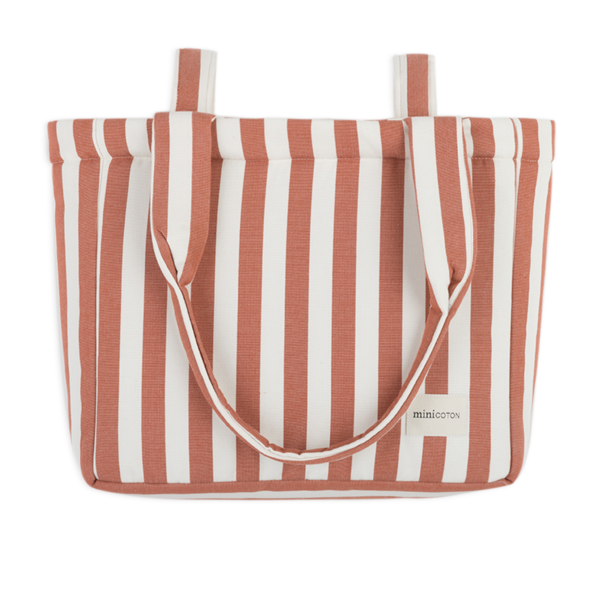 Bolsa Handle Red + Off White