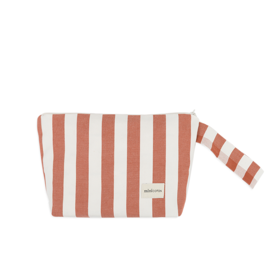 Sac à Langer Rouge + Blanc Off - PRE COMMANDE