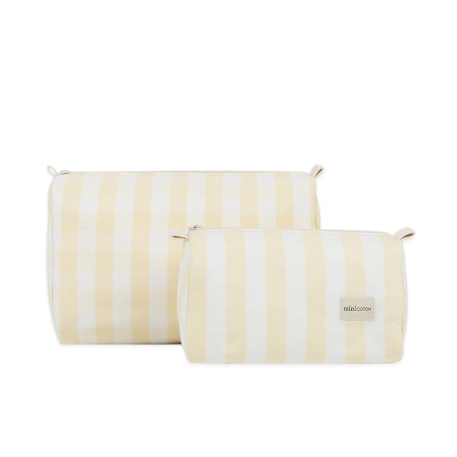 Set Neceser - Butter + White - PRE ORDER