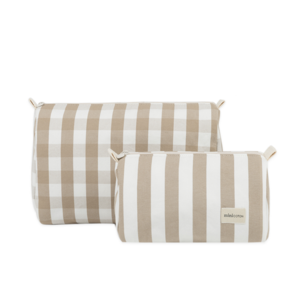 Set Neceser - Oak + White
