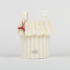 Basket Rayas - Butter + White - PRE ORDER
