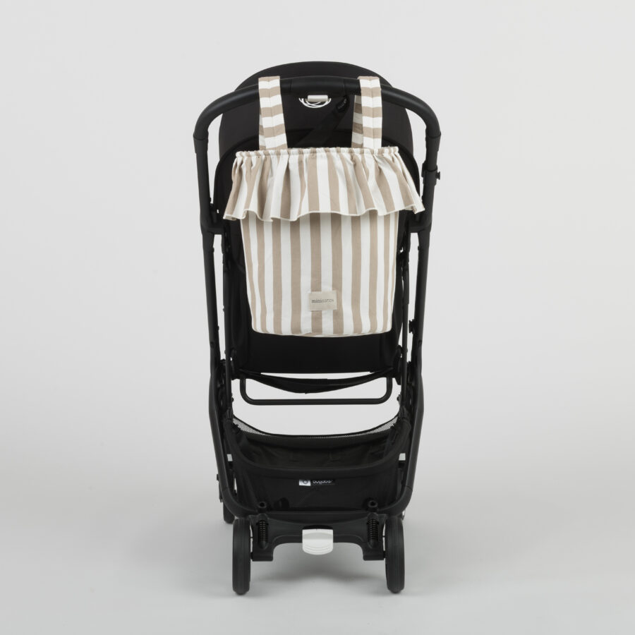 Basket Rayas - Oak + White - PRE ORDER