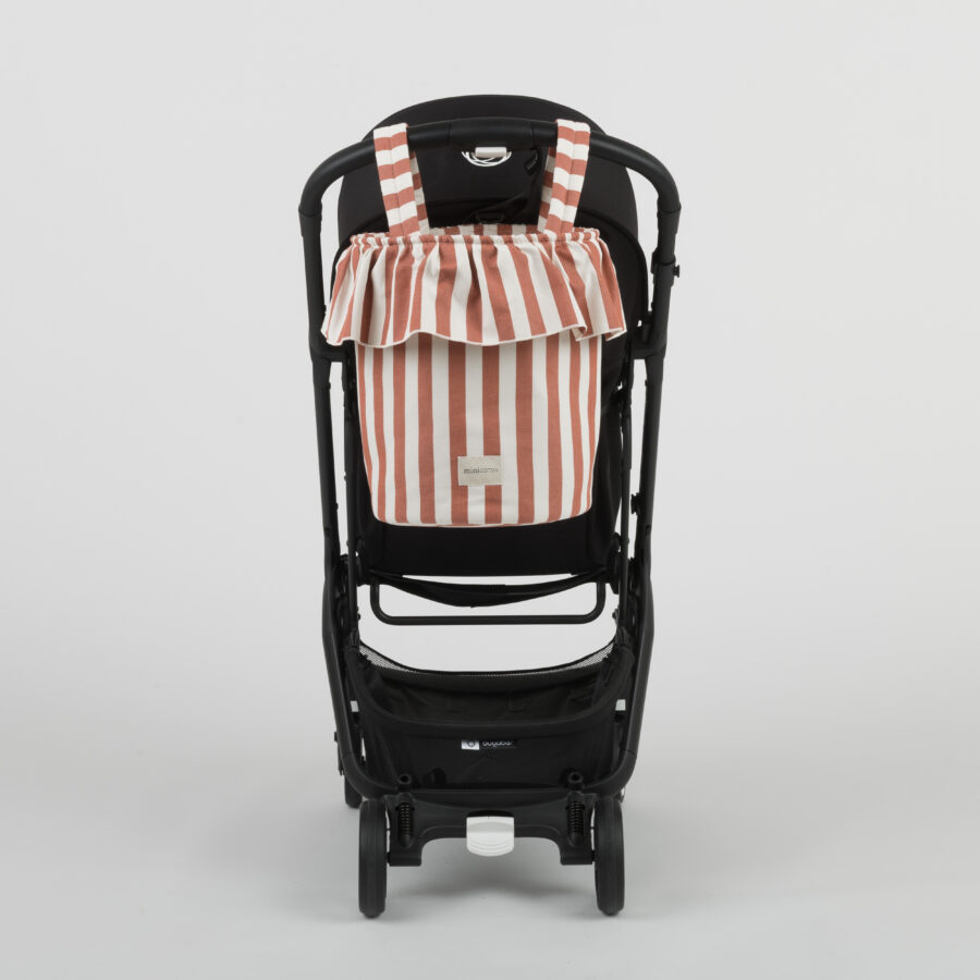 Basket Rayas - Red + Off White