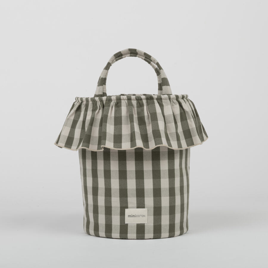Basket Vichy - Bottle + Sand - PRE ORDER