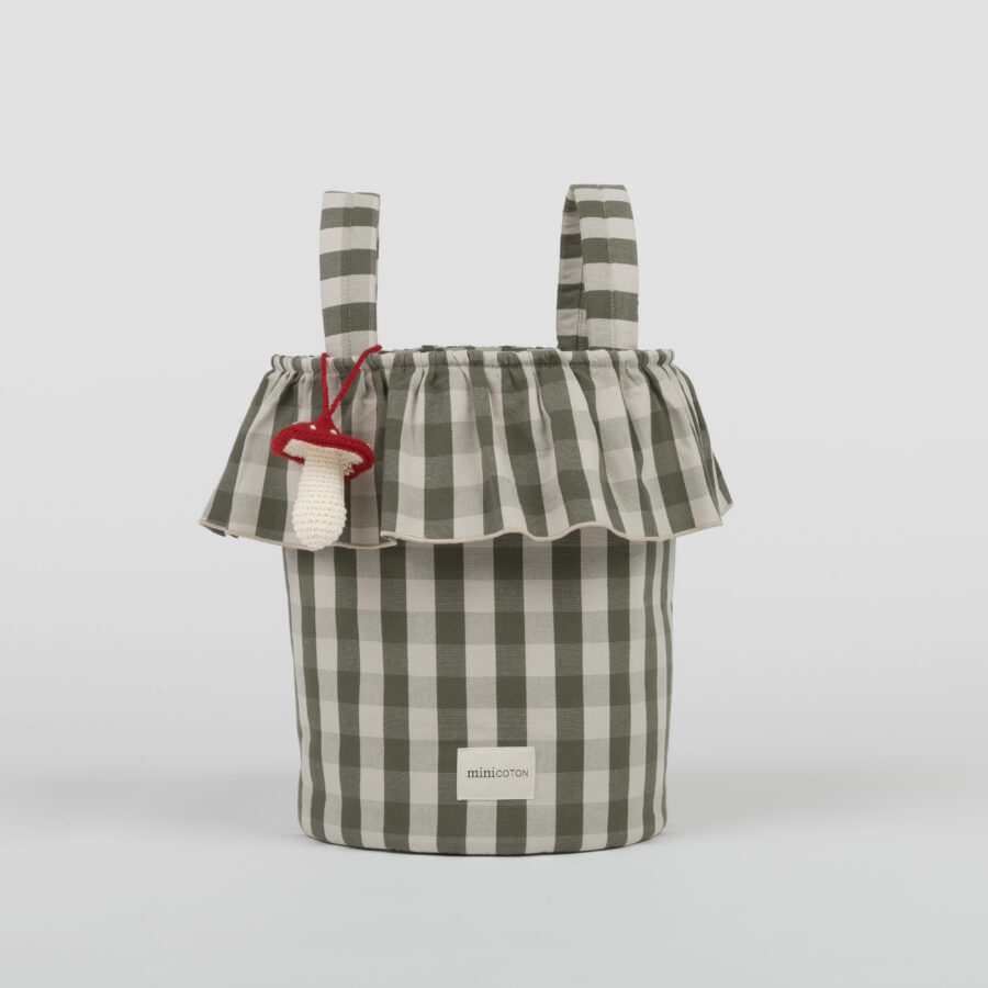 Basket Vichy - Bottle + Sand - PRE ORDER