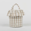 Basket Vichy - Oak + White - PRE ORDER