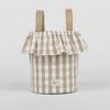 Basket Vichy - Oak + White - PRE ORDER