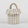 Basket Vichy - Oak + White - PRE ORDER