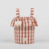 Basket Vichy - Red + Off White - PRE ORDER
