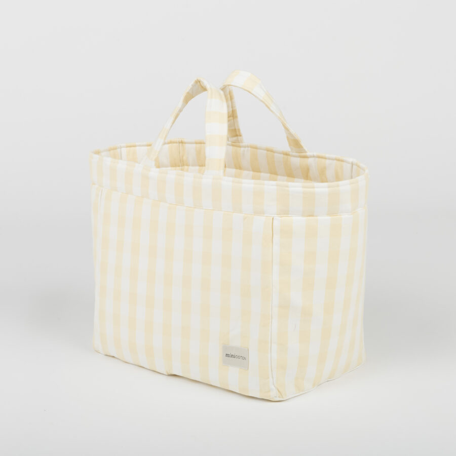Big Bag - Butter + White