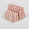 Set Neceser - Red + Off White